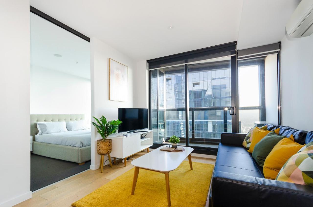 2Br Cbd Pad, City Views, Free Parking, Pool, Gym Melbourne Zewnętrze zdjęcie