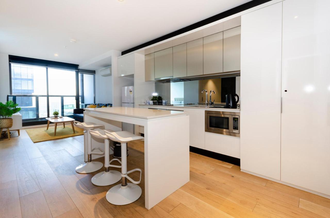 2Br Cbd Pad, City Views, Free Parking, Pool, Gym Melbourne Zewnętrze zdjęcie